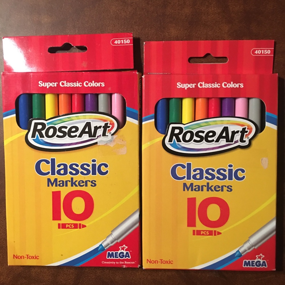 NWT 20 Rose Art Markers